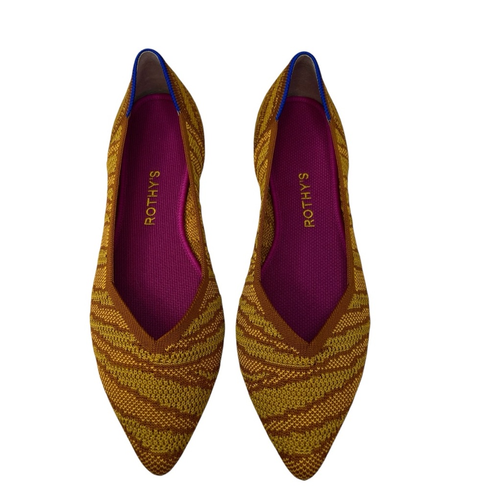 Rothy's The Point Flats‎ Driftwood Brown W11 - Picture 3 of 9